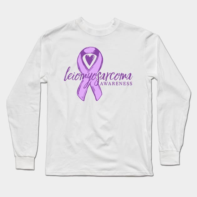 Leiomyosarcoma Awareness II Long Sleeve T-Shirt by BarbC